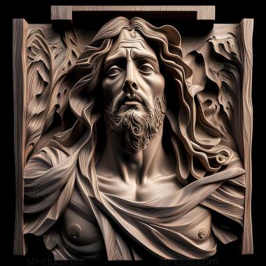 3D model st jesus (STL)